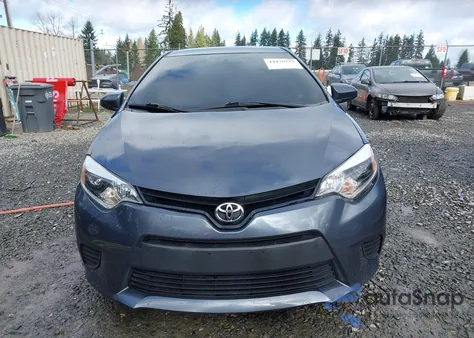 2014 Toyota Corolla Le from USA, damaged, VIN 2T1BURHE0EC081709